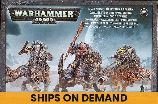 SPACE WOLVES THUNDERWOLF CAVALRY