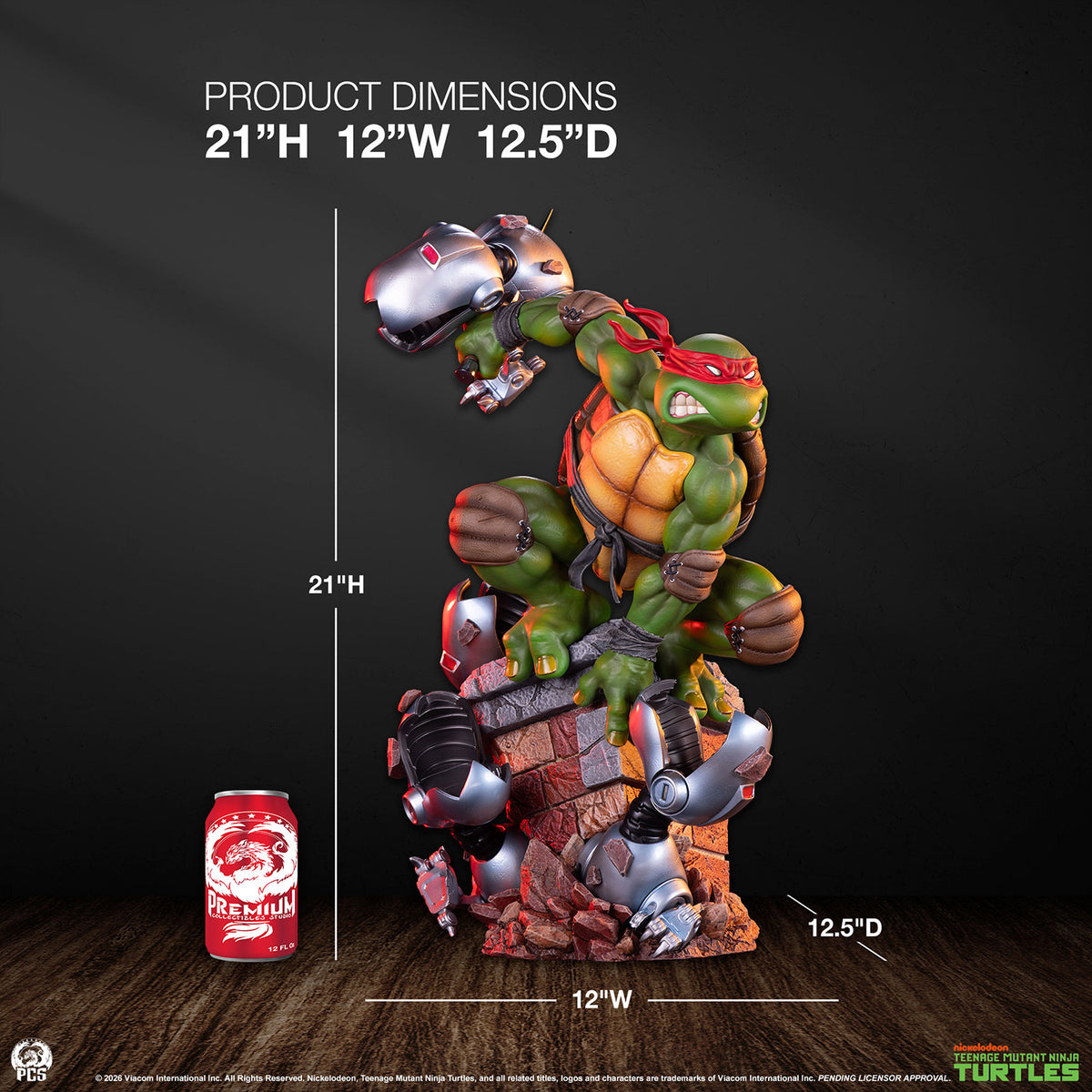 Teenage Mutant Ninja Turtles - Raphael - Quarter Scale Statue