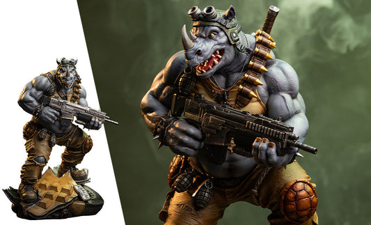 TMNT Rocksteady 1:3 Scale Statue PCS