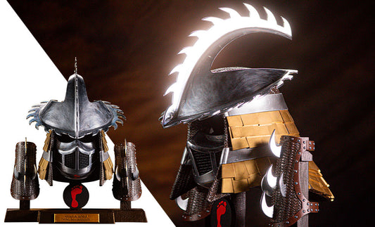 TMNT Shredder Stainless Steel Armor Set Ooze Edition Life-Size Replica PCS