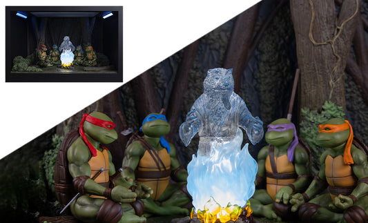 TMNT Splinter's Spirit Mini Scale Diorama PCS