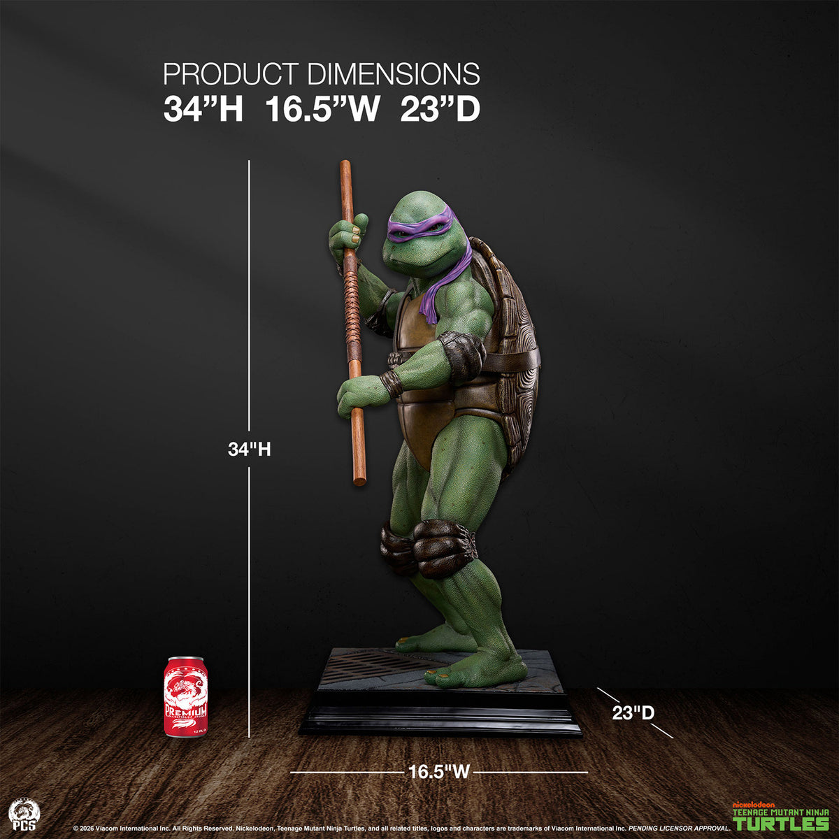 Teenage Mutant Ninja Turtles - TMNT - Donatello - 1:2 Scale Statue