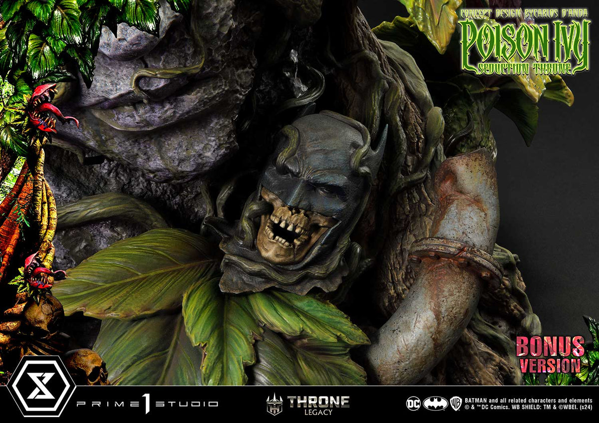 Poison Ivy Seduction Throne statue gallery view