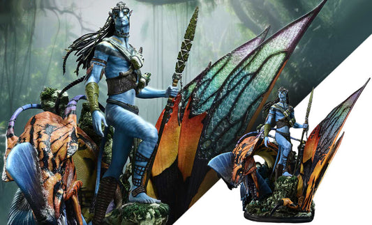 AVATAR Jake Sully and the Great Leonopteryx Quarter Scale Statue Prime 1 Studio