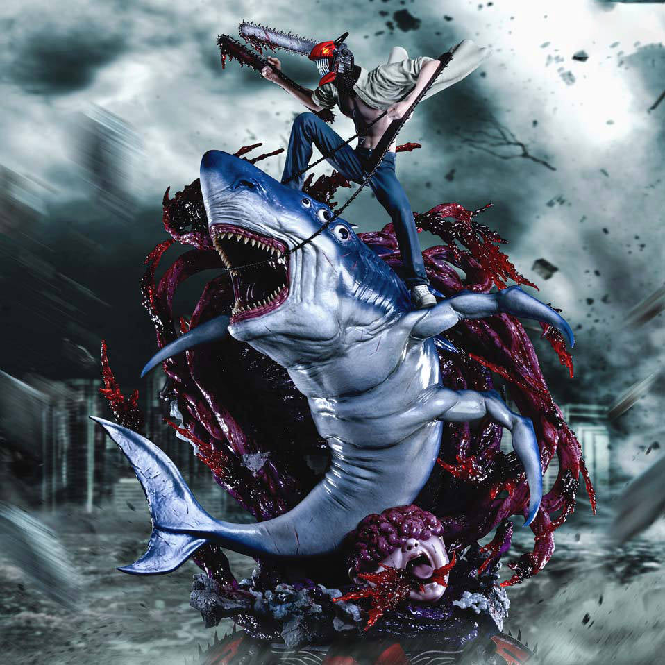 Chainsaw Man and Beam