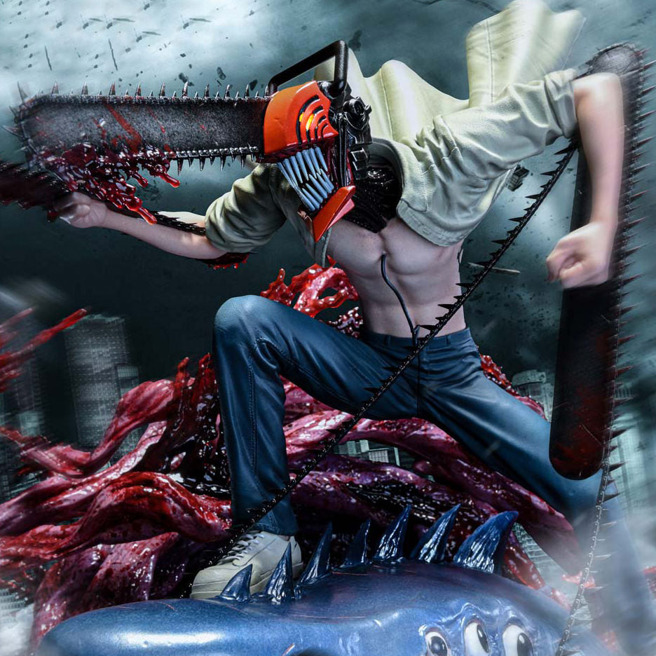Chainsaw Man and Beam