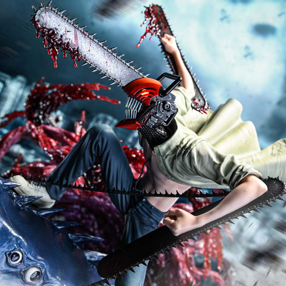 Chainsaw Man and Beam