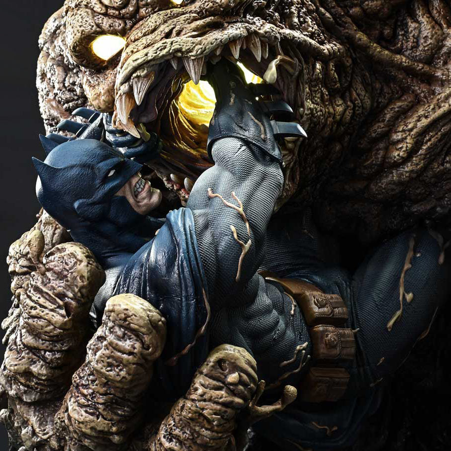 Batman vs Clayface Quarter Scale Statue