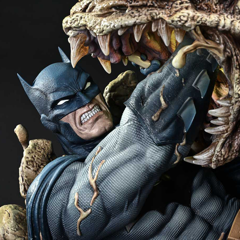 Batman vs Clayface Quarter Scale Statue