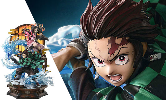 Demon Slayer Kamado Tanjiro and Nezuko Ultimate Bonus Version Statue Prime 1 Studio