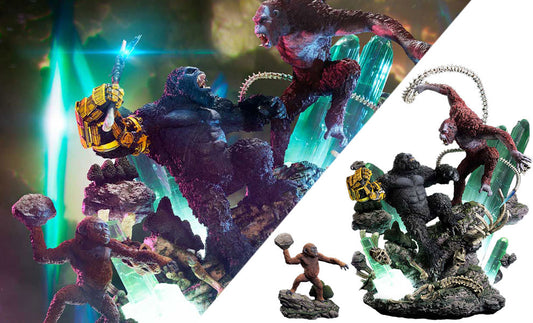 Godzilla vs. Kong Kong vs. Skar King Bonus Version Diorama Prime 1 Studio