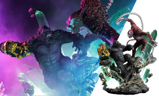 Godzilla vs. Kong Kong vs. Skar King Diorama Prime 1 Studio