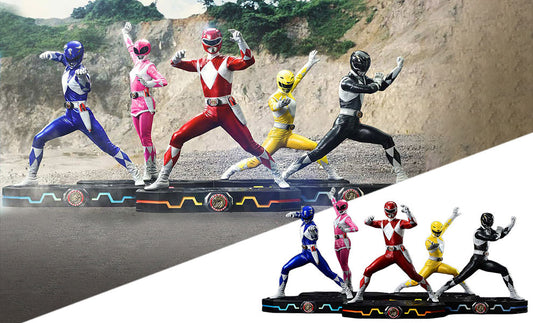 Mighty Morphin Power Rangers 5-Ranger Set Quarter Scale Statue Prime 1 Studio