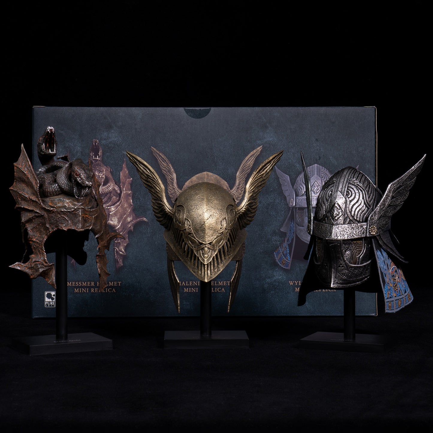 Elden Ring - Trio Helmets - Scaled Replica
