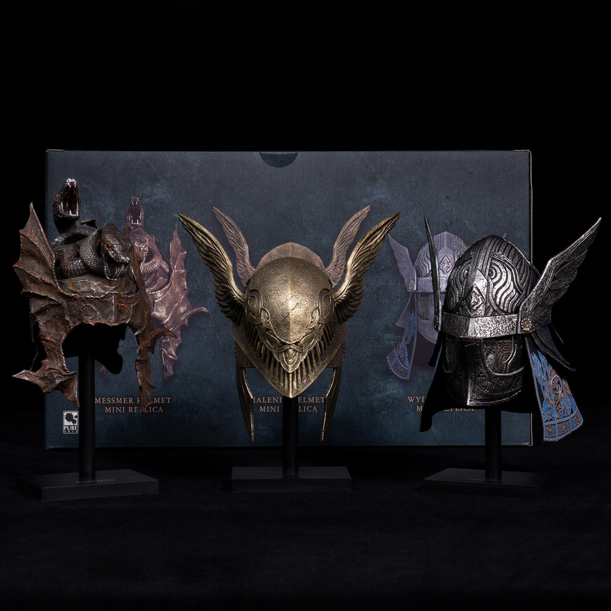 Elden Ring - Trio Helmets - Scaled Replica