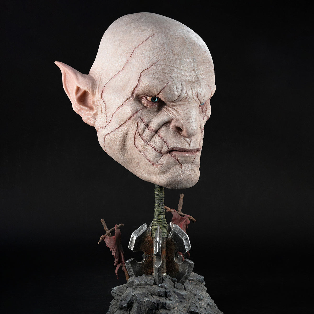 The Hobbit - Azog Art Mask - Life-Size Bust