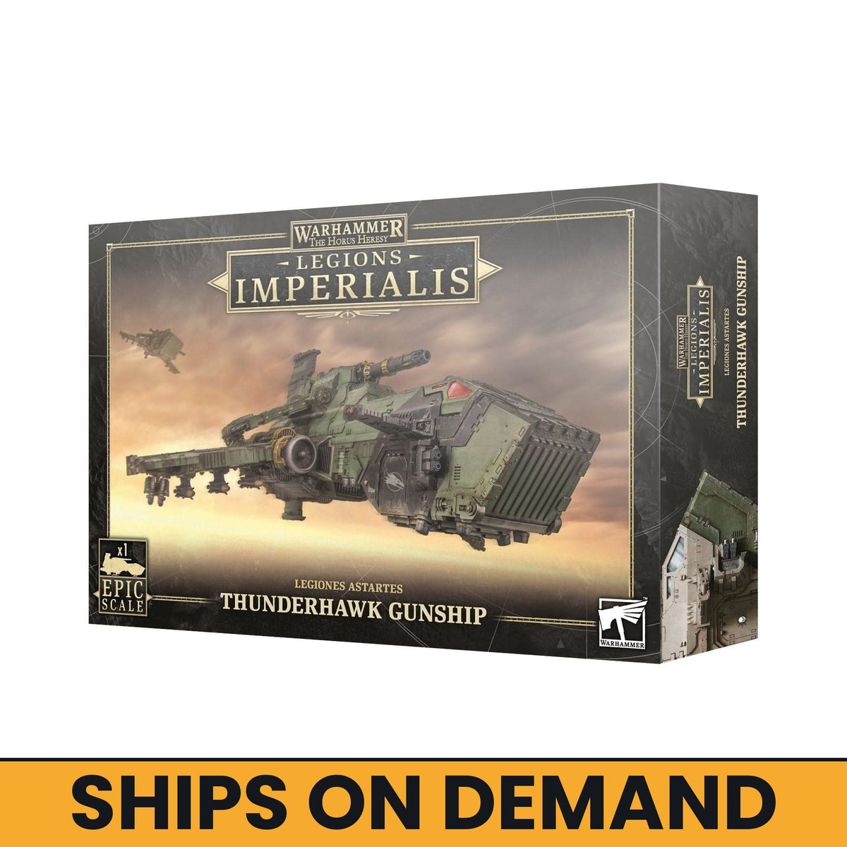 L/I:LEGIONS ASTARTES THUNDERHAWK GUNSHIP