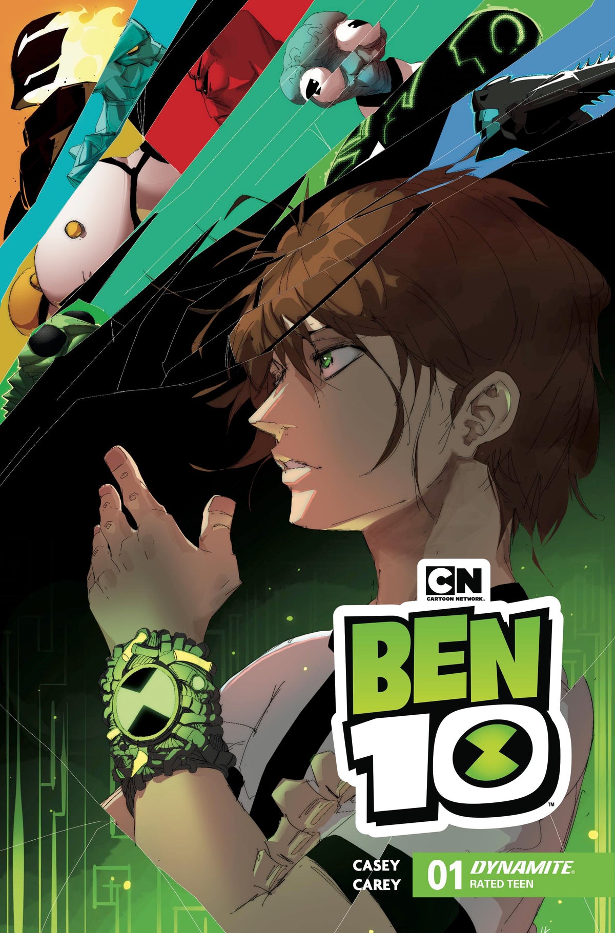 BEN 10 #1 CVR ZK LUCAS LEE GARZA COLOR TRADE DRESS DYNAMITE COM EXCLUSIVE VAR FOC October 26, 2026