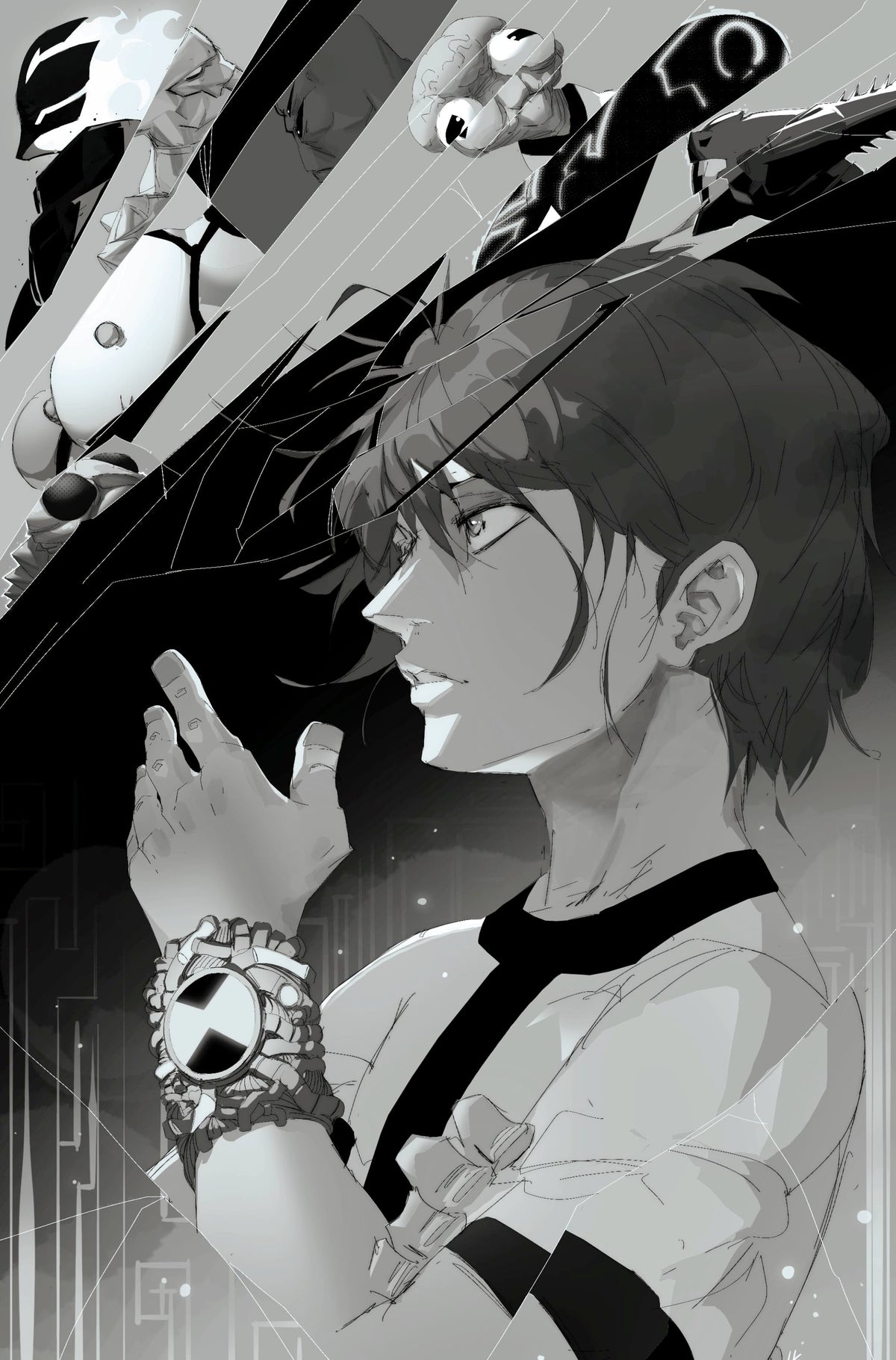 BEN 10 #1 CVR ZN LUCAS LEE GARZA B&W VIRGIN DYNAMITE COM EXCLUSIVE VAR FOC October 26, 2026