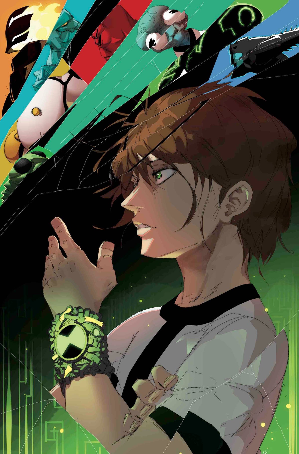 BEN 10 #1 CVR ZL LUCAS LEE GARZA COLOR VIRGIN DYNAMITE COM EXCLUSIVE VAR FOC October 26, 2026