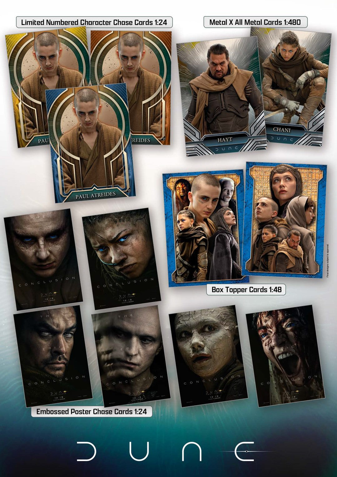Dune 3 Trading Cards Collection Blaster Box