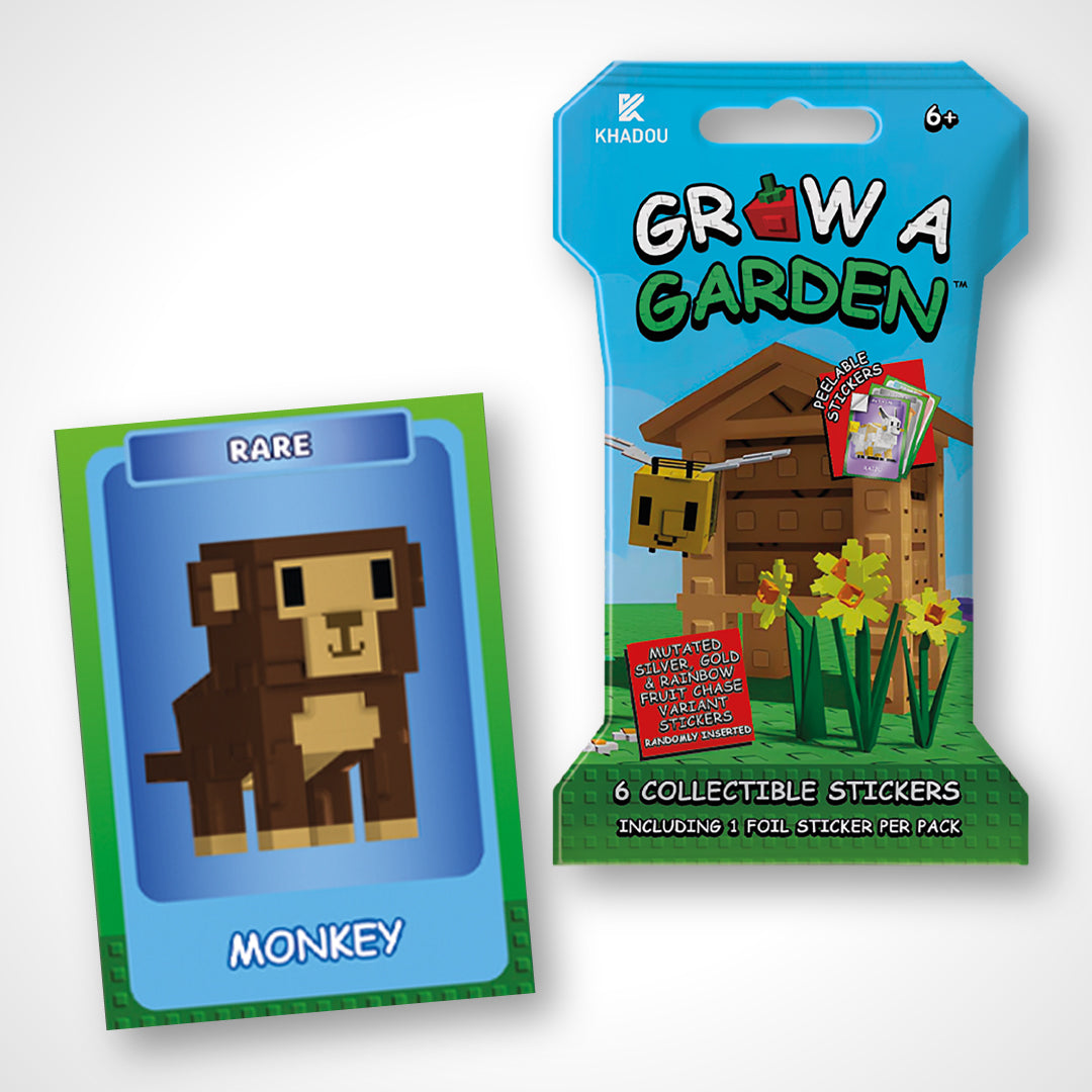 Grow A Garden Stickers Hanger Card Pack