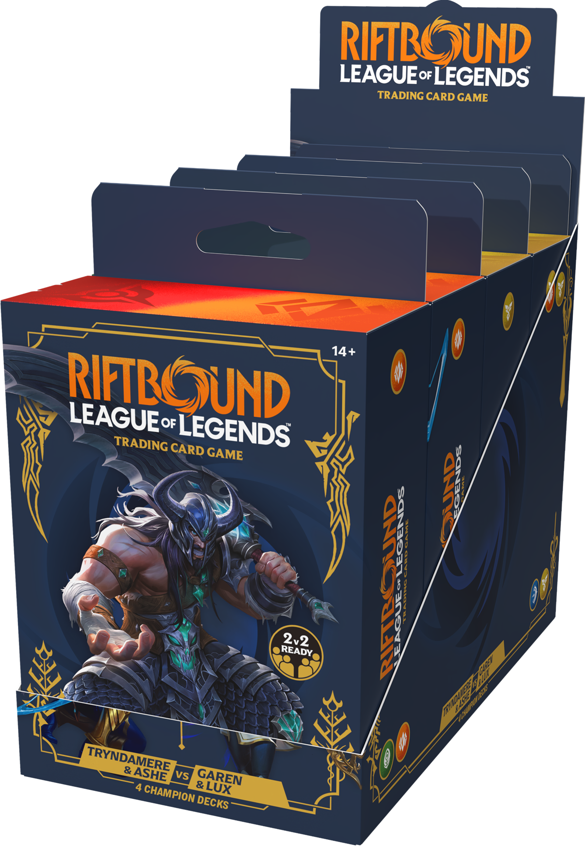 Riftbound: League of Legends TCG: Legacy: Champion Deck Display (4) FOC January 29, 2027