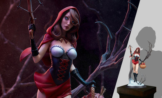 J Scott Campbell Red Riding Hood Statue