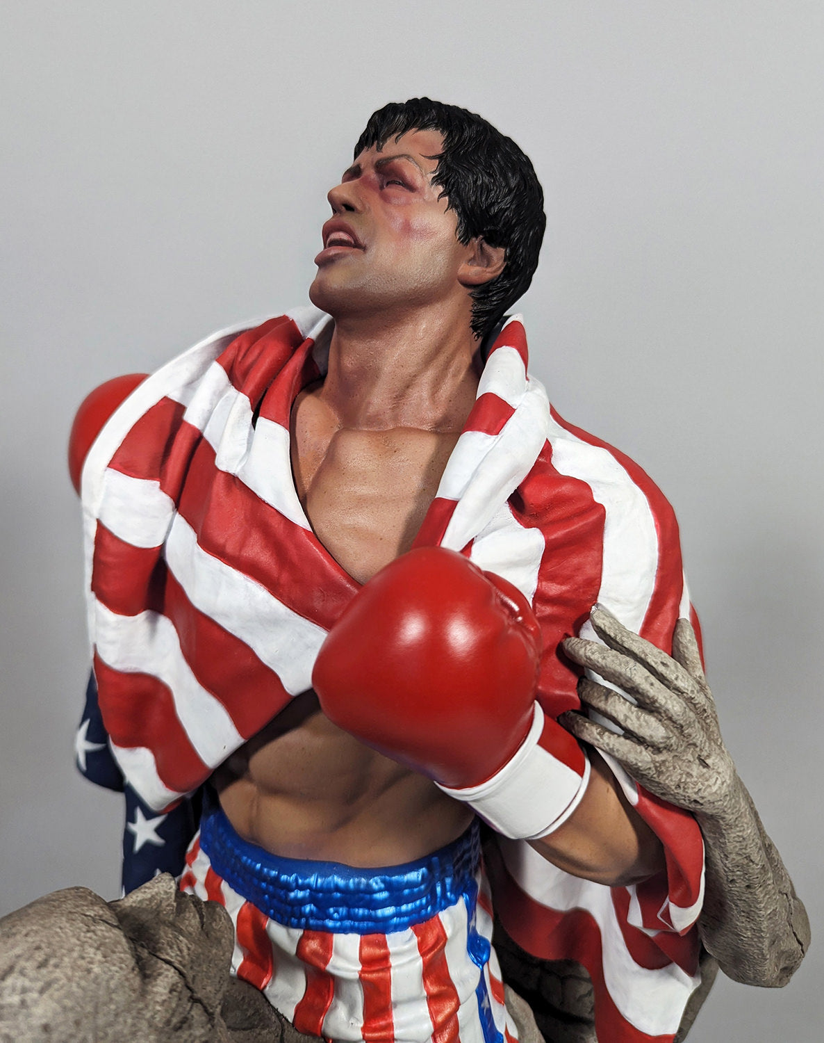 Rocky Statue