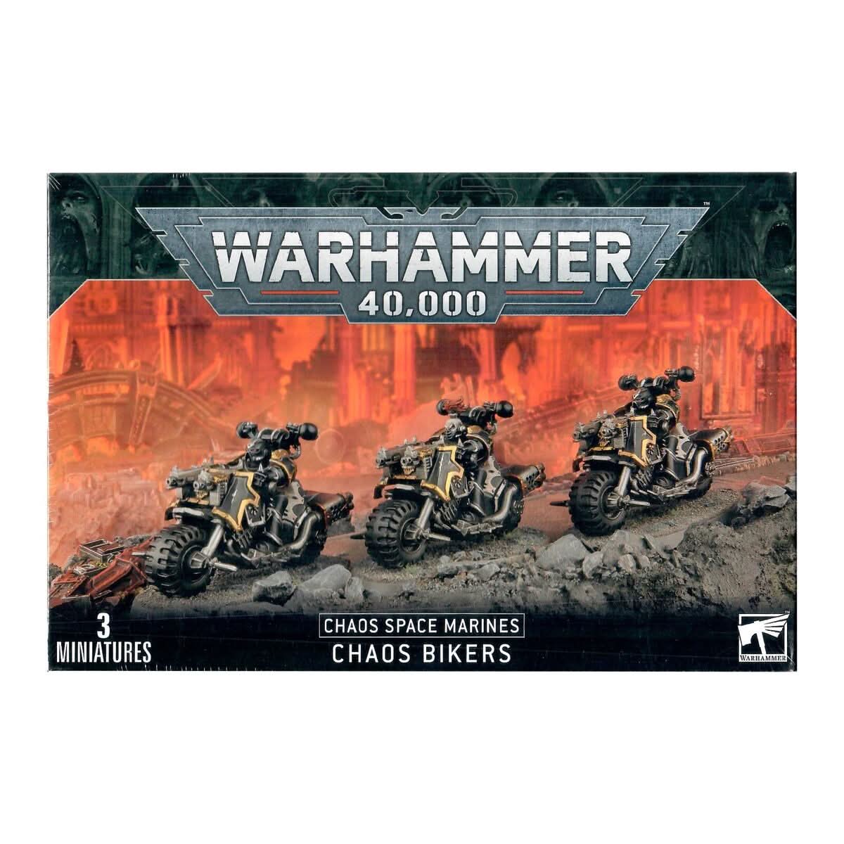 CHAOS SPACE MARINES: CHAOS BIKERS
