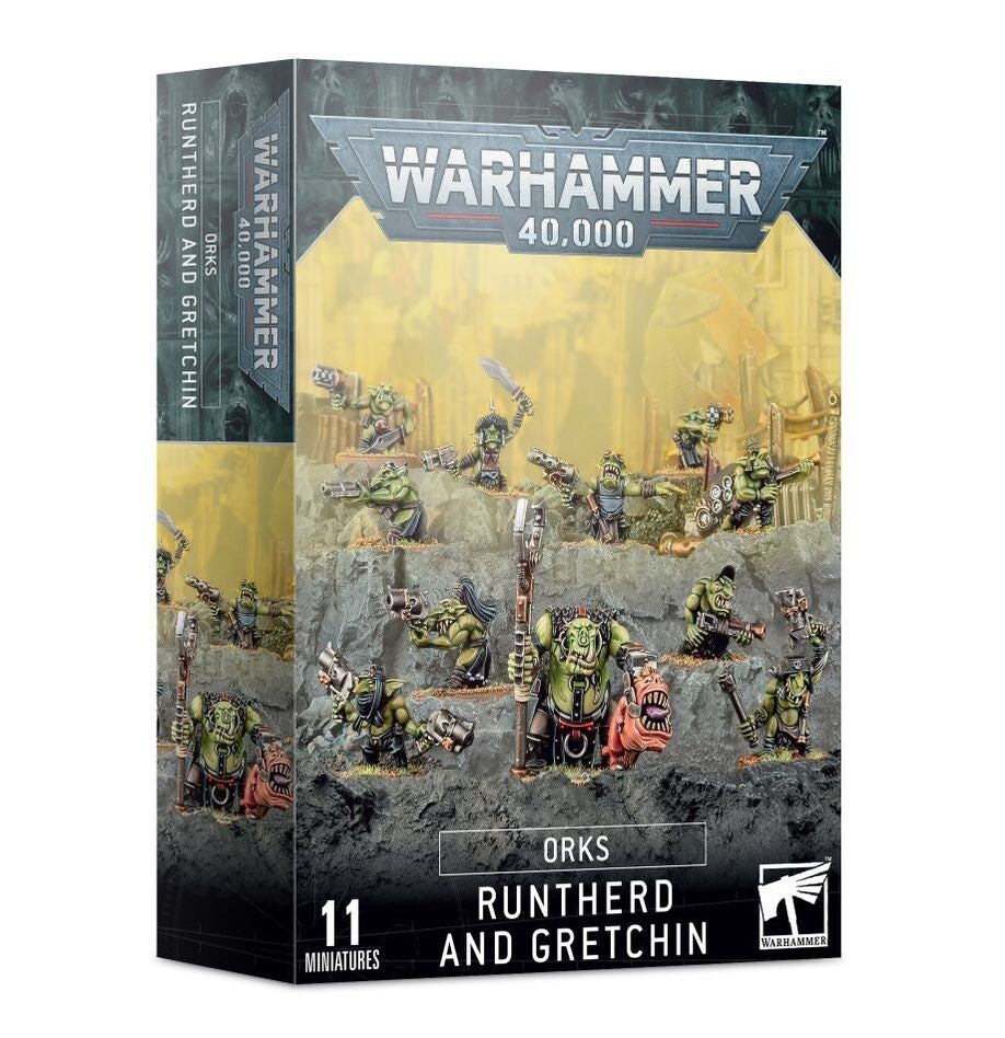 Warhammer 40,000: Orks - (Runtherd and) Gretchin GW 50-16 NIB