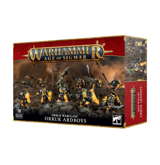 Orruk Warclans Ardboys Warhammer Age of Sigmar Ironjawz Ardboyz Orcs Orks 89-61