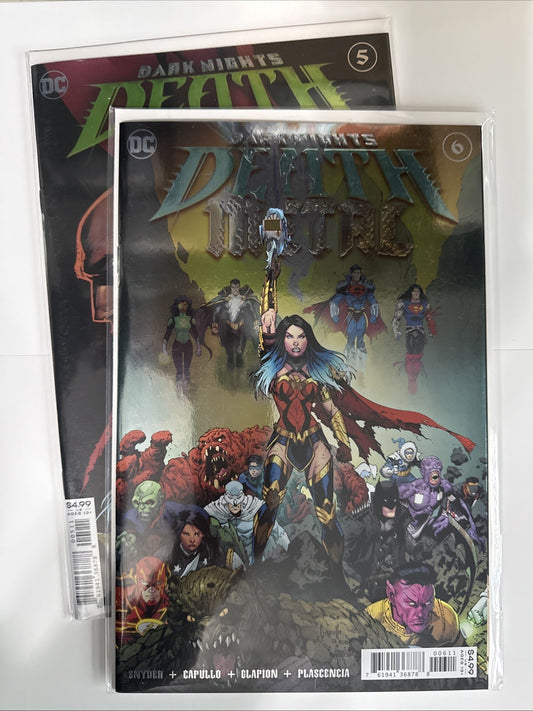 Dark Nights Death Metal 5, 6 Set. 1st Print NM
