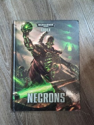 Warhammer 40k Codex Necrons Hardcover Book 2015 HB