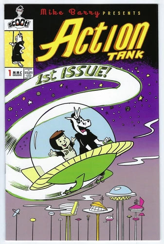 Scout Comics ACTION TANK #1 first printing Scoot!