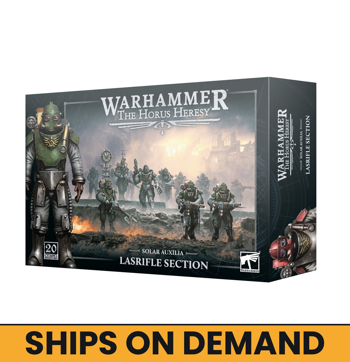 HH: SOLAR AUXILIA LASRIFLE SECTION