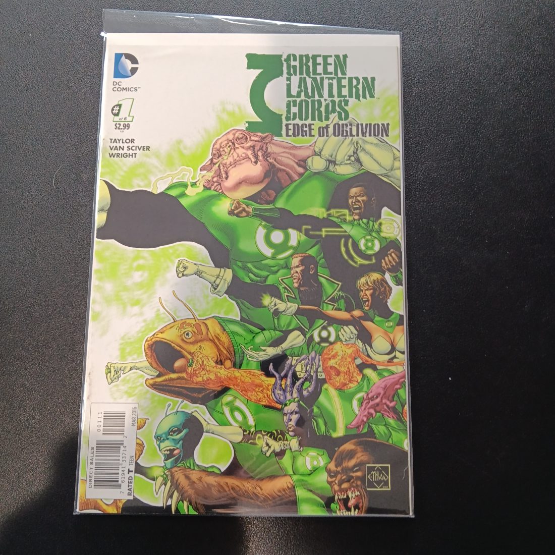 GREEN LANTERN CORPS EDGE OF OBLIVION #1