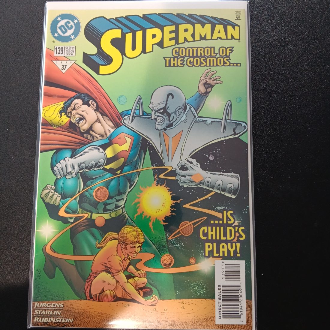 SUPERMAN #139 DIRECT SALES
