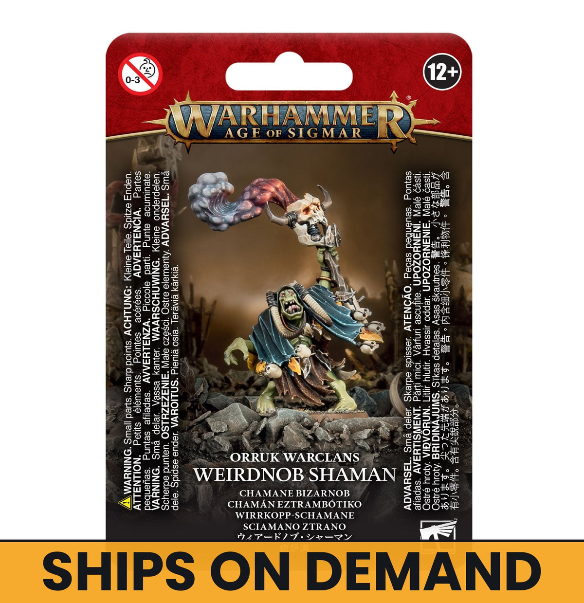 ORRUK WARCLANS: ORRUK WEIRDNOB SHAMAN