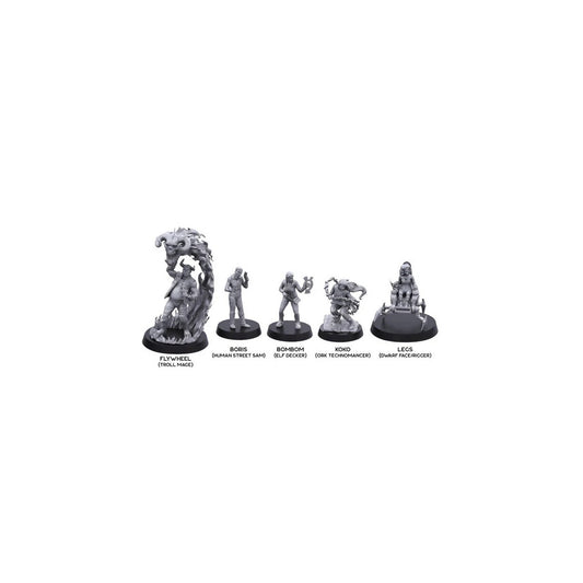 SHADOWRUN SPRAWL RUNNERS MINIATURES (24)