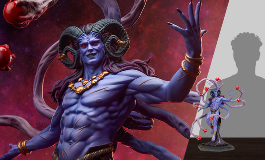 Critical Role Lucien the Neosomnovem Statue