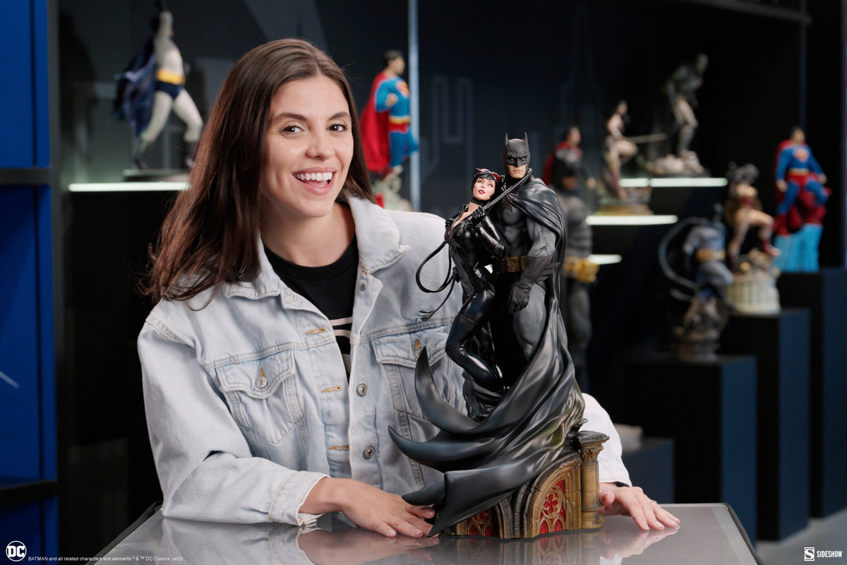 Batman and Catwoman Diorama