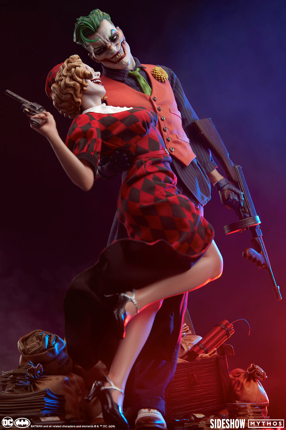 The Joker and Harley Quinn Lawless Love Diorama