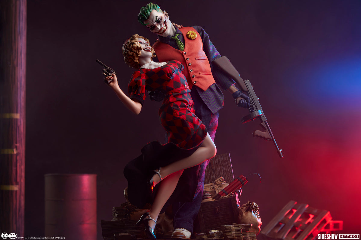 The Joker and Harley Quinn Lawless Love Diorama