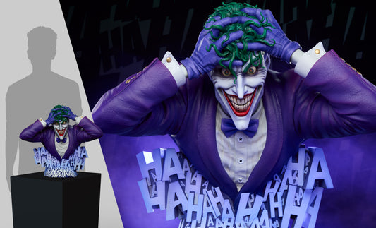 DC Comics The Joker Killing Joke Bust Sideshow