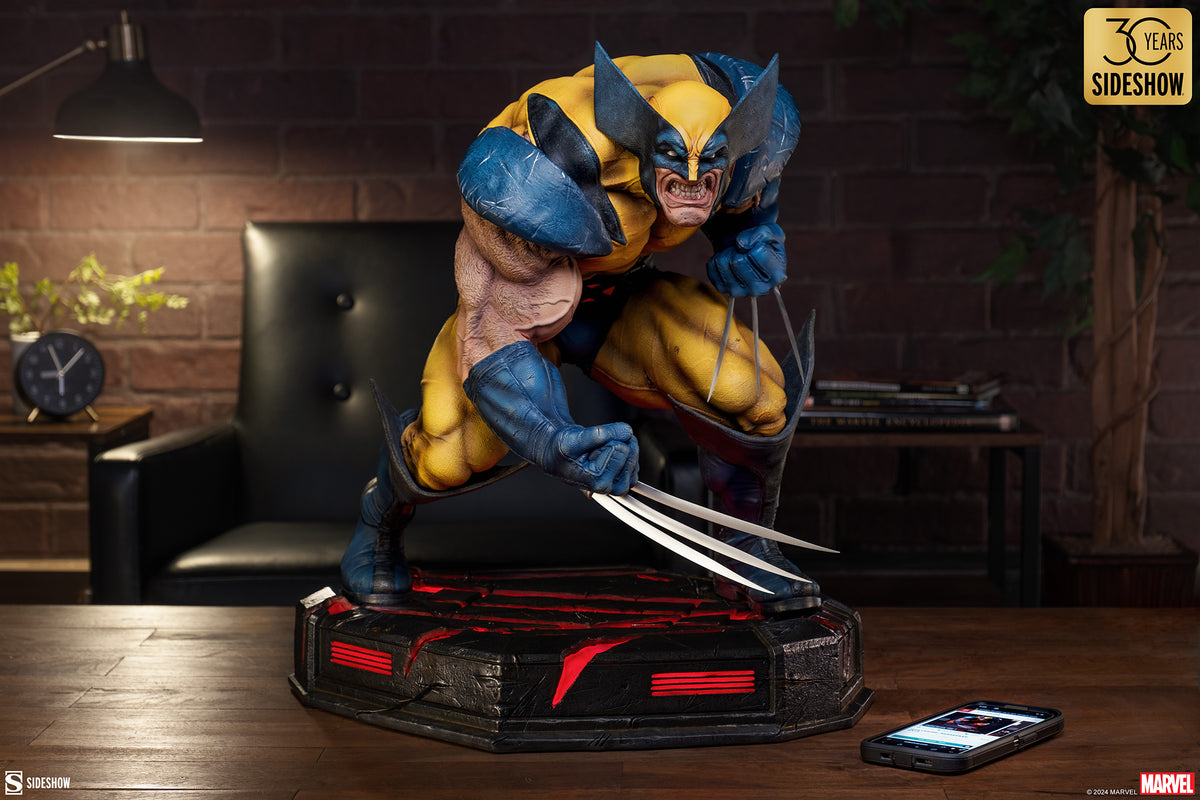 Wolverine Berserker Rage Statue