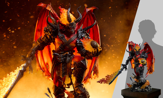 Mythic Legions Arethyr War Statue Sideshow
