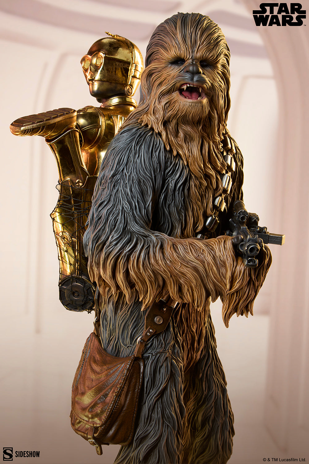 Star Wars - Chewbacca and C-3PO - Premium Format Figure