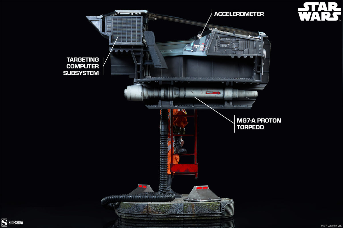 Luke Skywalker & X-Wing Premium Format Figure gallery view