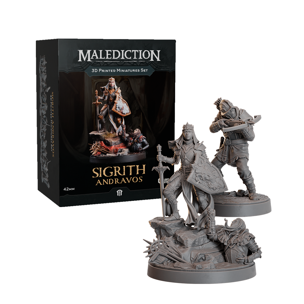 Miniature Pack - Sigrith (16 total sculpts)
